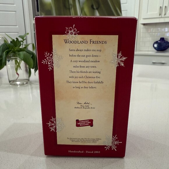 HALLMARK Keepsake Woodland Friends 2002 - Picture 9 of 10